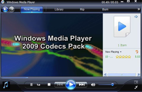h 264 codec windows media player